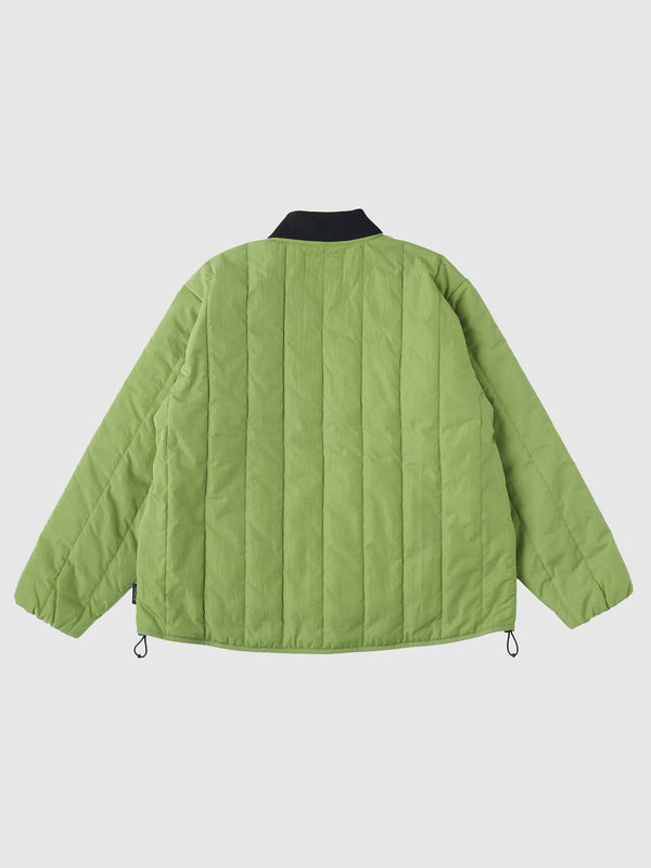 【SEDAN ALL-PURPOSE | セダンオールパーパス】DICKIES/QUILTED WORK JACKET/ディッキーズキルティングワークジャケット(FADED LIMEOIL BLACK)