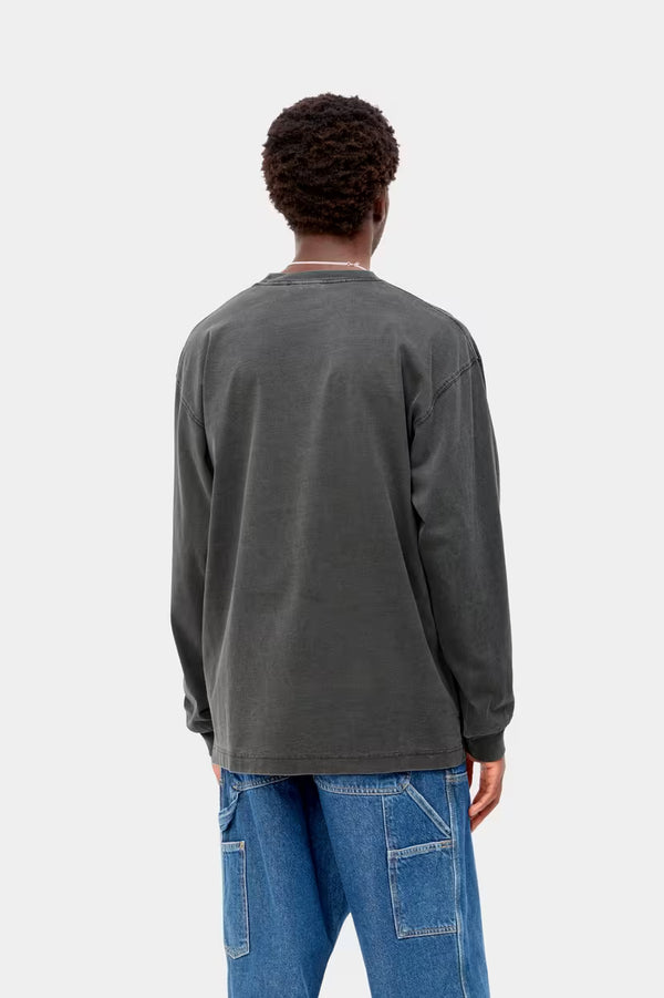 【CARHARTT WIP|カーハートWIP】L/S NELSON T-SHIRT/L/SネルソンTシャツ(G GREEN GARMENT DYED , BLACK GARMENT DYED)