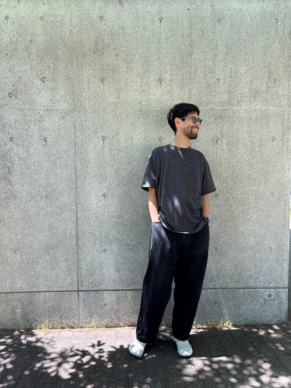 【ICE BRAEKER|アイスブレーカー】MERINO 150 SS POCKET TEE/メリノ150 SS ポケットTシャツ(JET HEATHER , ATLANTIS)