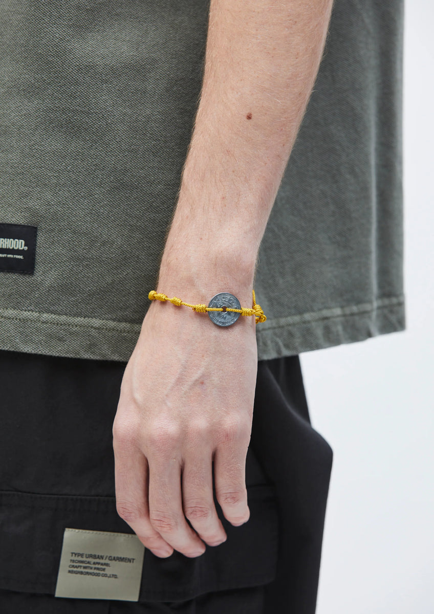 ネイバーフッド コードコインブレスレット NEIGHBORHOOD|ネイバーフッド】CORD COIN BRACELET/コードコイン