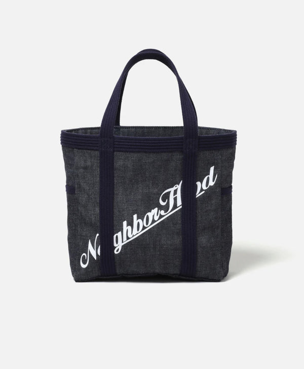 【NEIGHBORHOOD|ネイバーフッド】DENIM TOTE BAG-S /デニムトートバック-S(INDIGO,BLACK)
