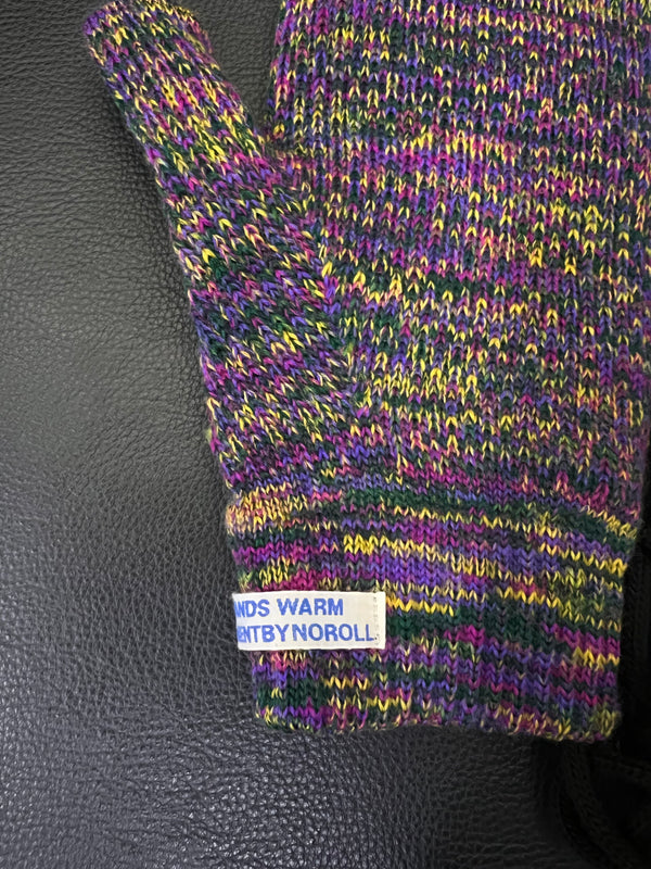 【NOROLL | ノーロール】KASURI MITTEN/カスリミトン(PURPLE)