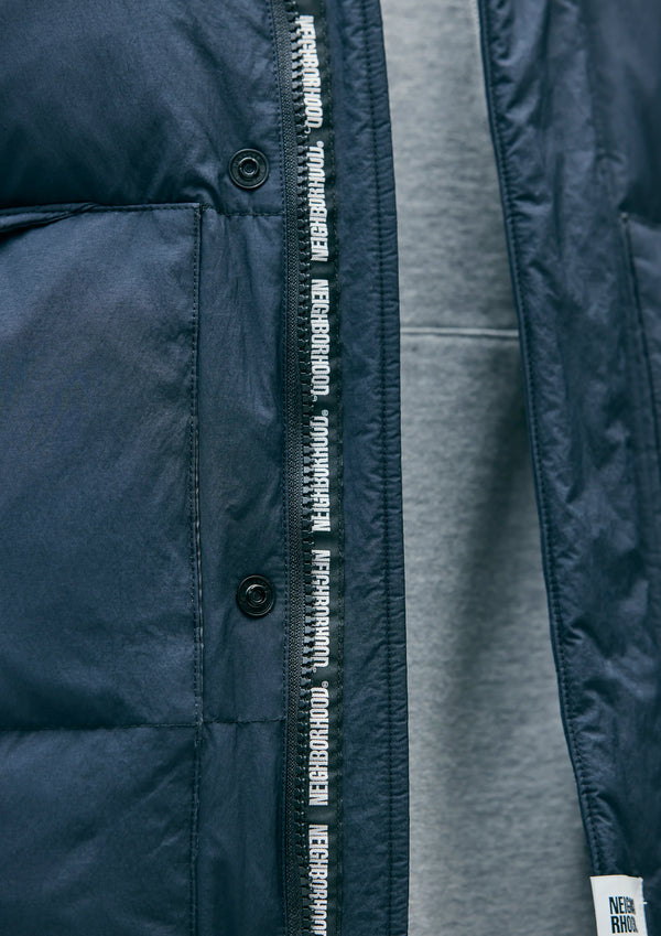 【NEIGHBORHOOD|ネイバーフッド】CLASSIC DOWN VEST /クラッシックダウンベスト(BLACK,GRAY,NAVY)