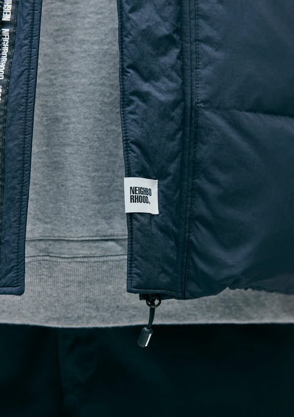 【NEIGHBORHOOD|ネイバーフッド】CLASSIC DOWN VEST /クラッシックダウンベスト(BLACK,GRAY,NAVY)