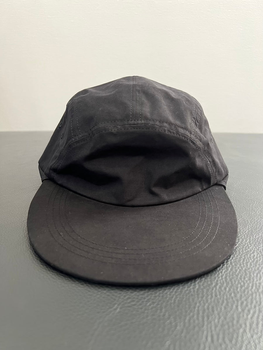 noroll no roll ノーロール ロングビル ナイロンキャップ　ブラック NYLON LONG BILL CAP Made by NOROLL | DAILY DOSE