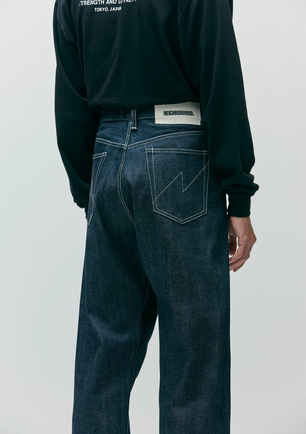 【NEIGHBORHOOD|ネイバーフッド】RIGID DENIM DP BASIC PANTS(INDIGO,BLACK)
