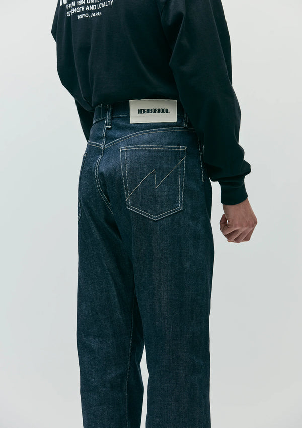 【NEIGHBORHOOD|ネイバーフッド】RIGID DENIM DP MID PANTS(INDIGO,BLACK)