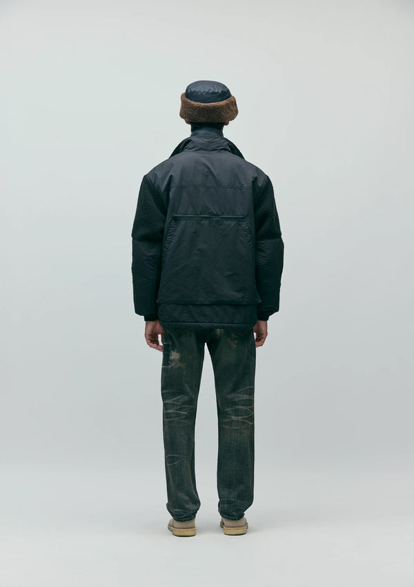 【NEIGHBORHOOD|ネイバーフッド】NH X EDDIE BAUER . FLEECE FISHING JACKET/NH Xエディーバウアー.フリースフィッシングジャケット(BLACK)