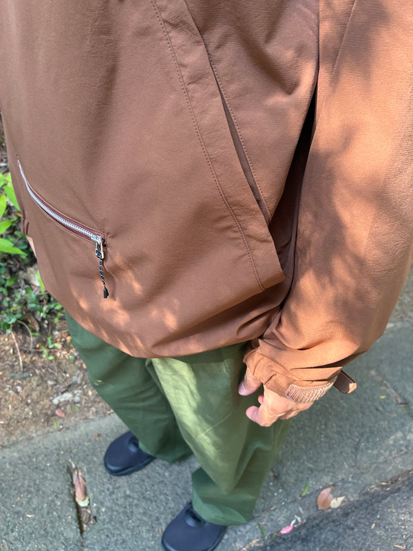 NOROLL|ノーロール SUGARI MESH ANORAK(YELLOW,BROWN)
