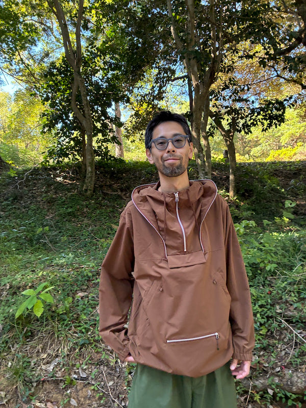 NOROLL|ノーロール SUGARI MESH ANORAK(YELLOW,BROWN)