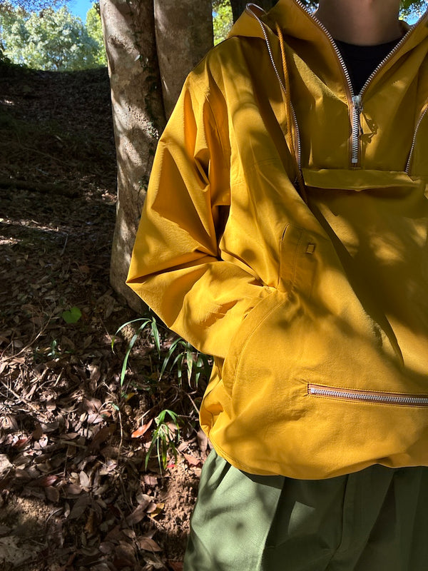 NOROLL|ノーロール SUGARI MESH ANORAK(YELLOW,BROWN)