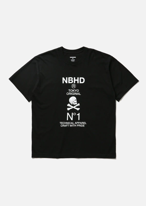 【NEIGHBORHOOD|ネイバーフッド】NH . TEE SS-8 (WHITE,BLACK)