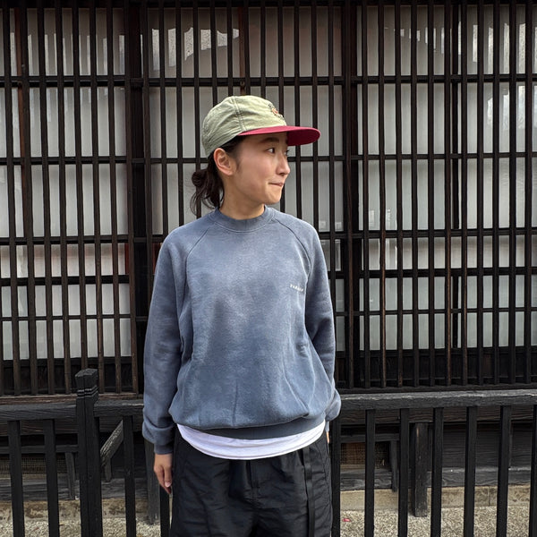 【FARAH|ファーラー】VINTAGE CREWNECK SWEATSHIRT/ヴィンテージクルーネックスウェットシャツ(ORANGE , YELLOW , BLUE GREY)