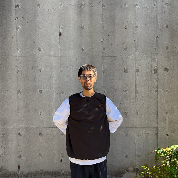 【STATIC|スタティック】ORBIT WINTER VEST/オービットウィンターベスト(BLACK , RAINSTORM)