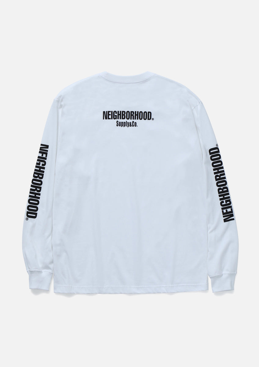 NEIGHBORHOOD|ネイバーフッド】NH . TEE LS-1 (WHITE)公式通販