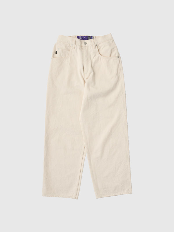 【SEDAN ALL-PURPOSE|セダンオールパーパス】CLASSIC FIT 5P PANTS/クラシックフィット5Pパンツ(IVORY)