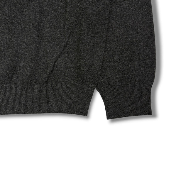 【CREPUSCULE|クレプスキュール】KNIT POLO/ニットポロ(WHITE , GRAY , BLACK) 正規取扱店舗 公式オンライン通販 島根 松江 26FW