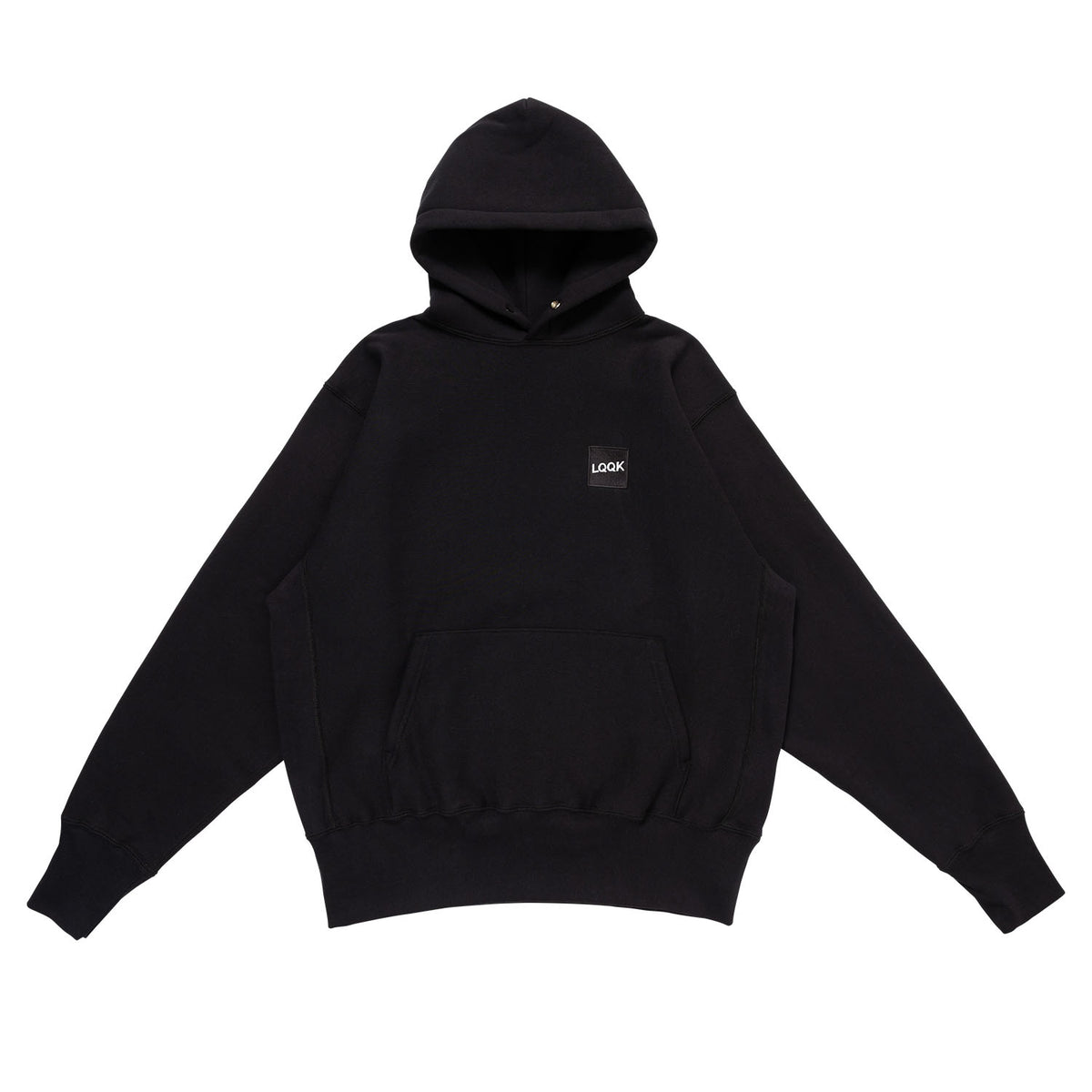 SIGNATURE SNAP FLEECE HOODIE(BLACK) LQQK STUDIO|ルックスタジオ 公式通販 正規取扱店 島根 –  STREAM