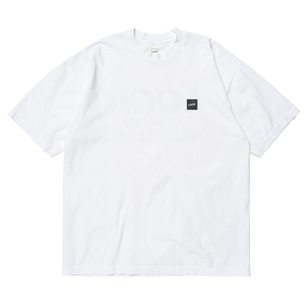 LQQK SHOP SHIRT S/S TEE/ルック ショップ SS Tシャツ(WHITE)