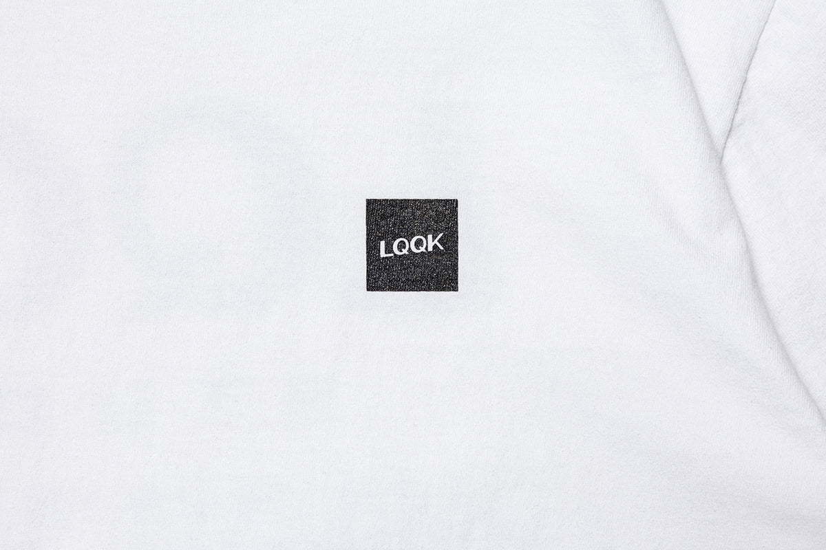 LQQK SHOP SHIRT S/S TEE/ルックショップSS Tシャツ(WHITE) ルック 