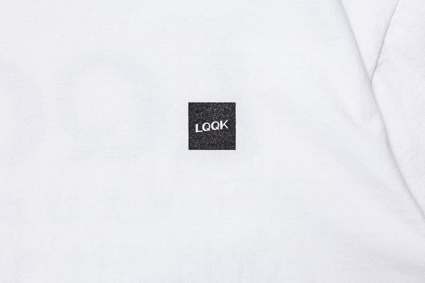 LQQK SHOP SHIRT S/S TEE/ルック ショップ SS Tシャツ(WHITE)