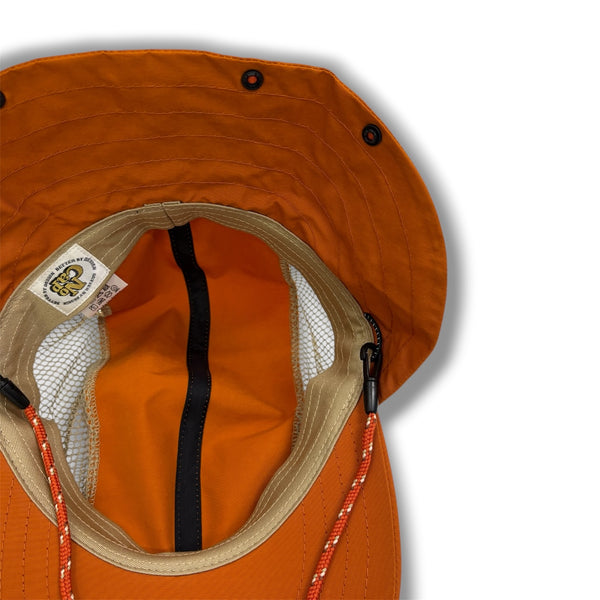 【NO CAP|ノーキャップ】LONG BILL 2WAY CAP M-L/ロングビル 2ウェイキャップ M-L(ORANGE×BEIGE) 正規取扱店舗 公式オンライン通販 島根 松江