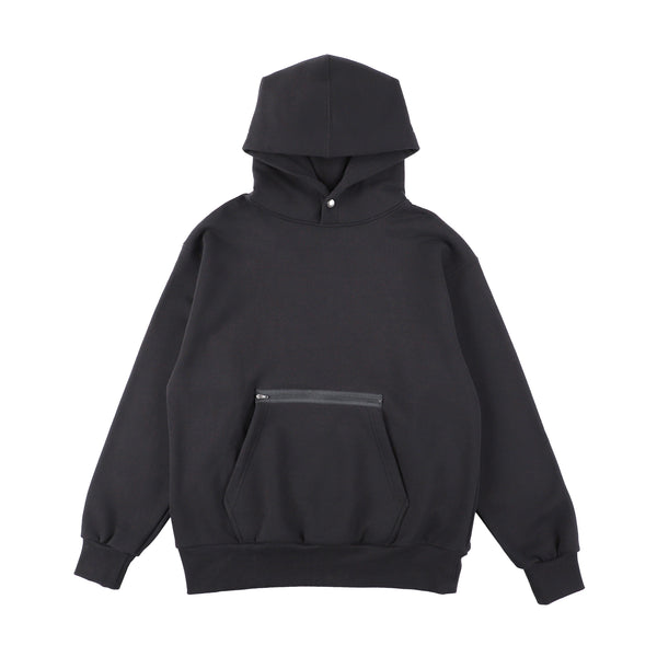 【MODMNT|モドメント】HEAVY URAKE SWEAT HOODY/ヘビー裏毛スエットフーディー(BLK, NVY)BLK
