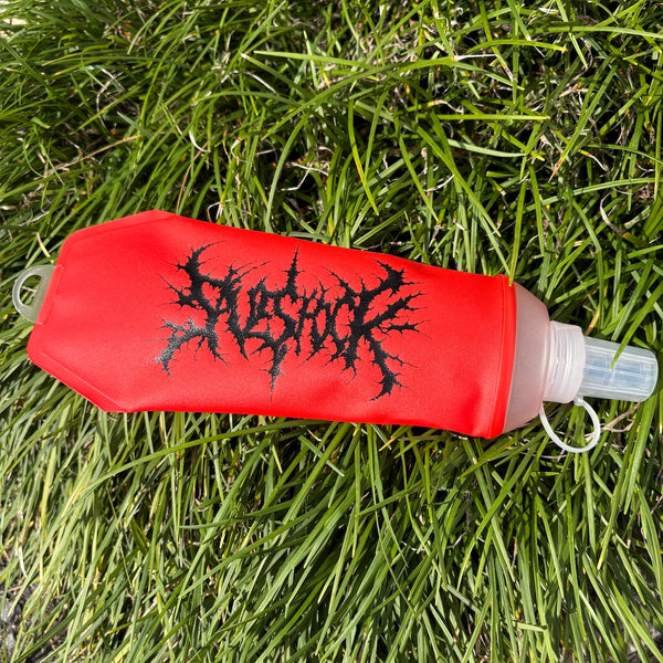 【SAVESHOCK|セーブショック】METALLIC LOGO SOFT FLASK(YELLOW , RED)正規取扱店舗 公式オンライン通販 島根 松江 26FW ランニング ソフトフラスク トレイルランニング 登山