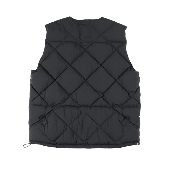 【PAPERSKY WEAR|ペーパースカイウェア】MIDDEL LAYER DOWN VEST(BLACK , BEIGE , BLUE) 正規取扱店舗 公式オンライン通販 島根 松江 ダウンベスト 26FW 軽量 ミドルレイヤー 登山 アウトドア