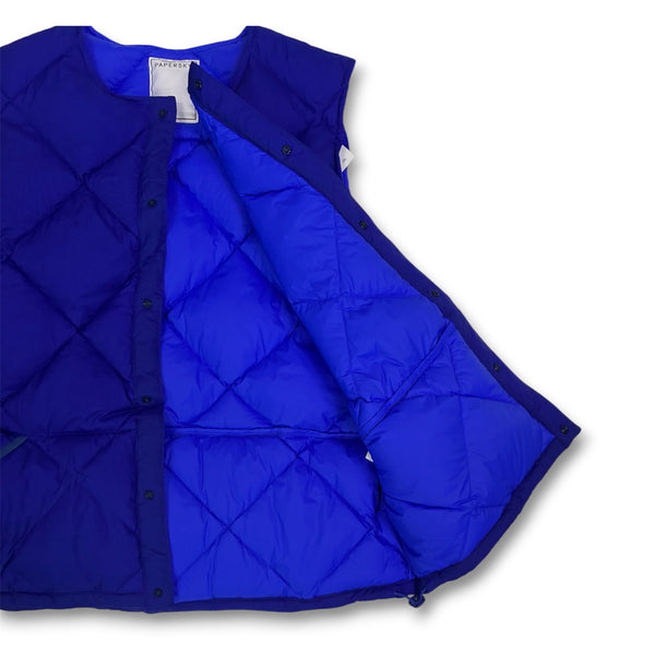 【PAPERSKY WEAR|ペーパースカイウェア】MIDDEL LAYER DOWN VEST(BLACK , BEIGE , BLUE) 正規取扱店舗 公式オンライン通販 島根 松江 ダウンベスト 26FW 軽量 ミドルレイヤー 登山 アウトドア