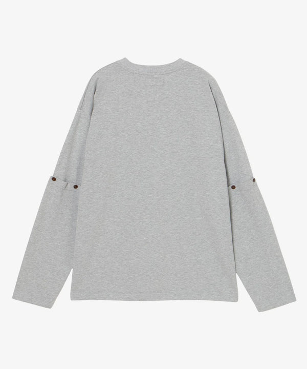MODMNT|モドメント DETACHABLE L/S TEE