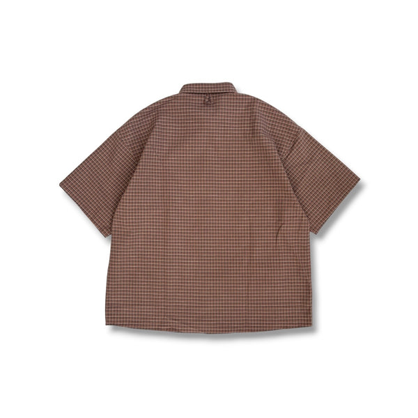 【NOROLL|ノーロール】NORMAL PANAMA S/S SHIRT/ノーマルシャツ(PANAMA CHECK)