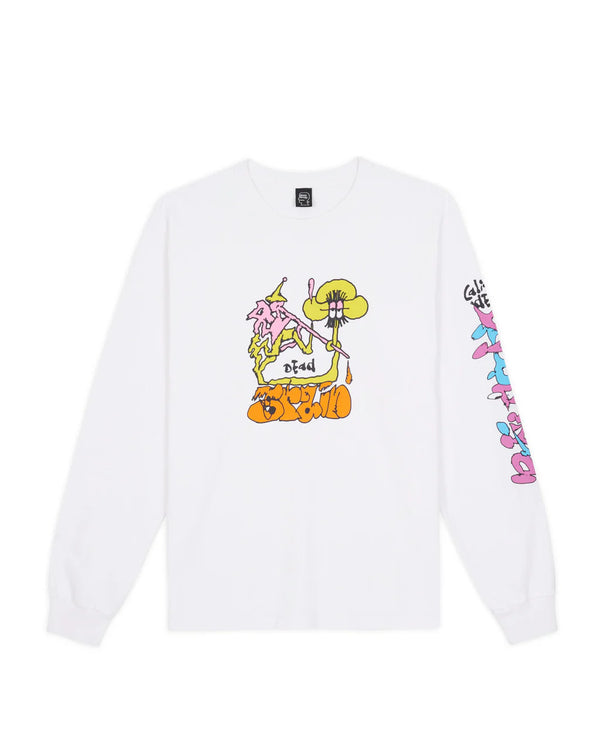 【BRAIN DEAD|ブレインデッド】PACKING UP L/S T-SHIRT/パッキングアップL/S Tシャツ(WHITE)