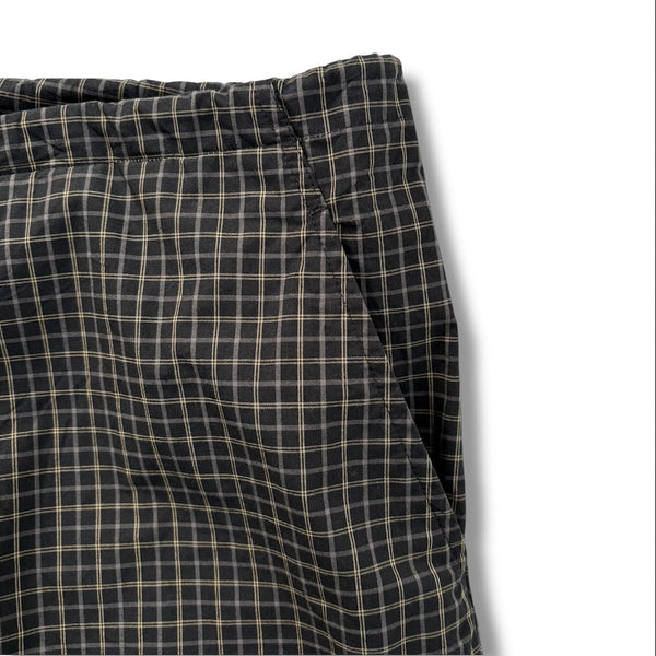 【MARVINE PONTIAK SHIRT MAKERS|マーヴィンポンティアックシャツメーカーズ】PAJAMA PANTS 2/パジャマパンツ(BLACK MINI CHECK)