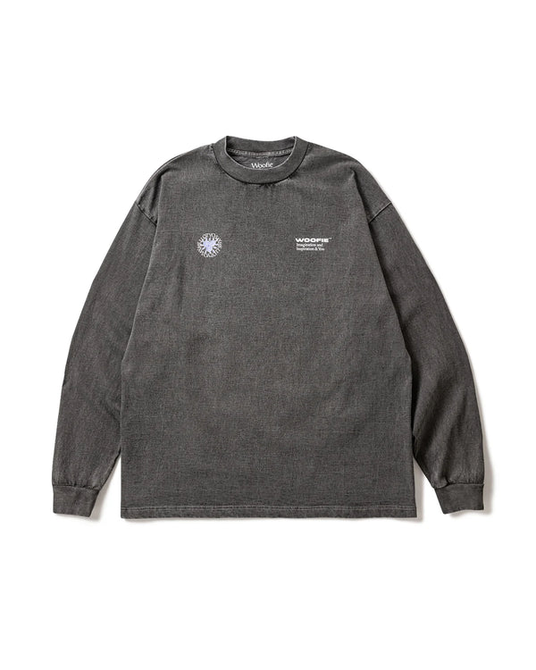 【SAYHELLO|セイハロー】PIGMENT THE STROKE L/S TEE/ピグメントザストロークL/Sティー(PIGMENT PURPLE , PIGMENT BLACK) 正規取扱店舗 公式オンライン通販 島根 松江