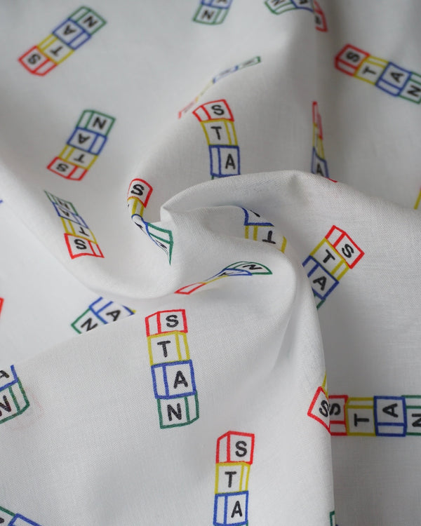 【STAN|スタン】PRINT BANDANA/プリントバンダナ(WHITE) 正規取扱店舗 公式オンライン通販 島根 松江