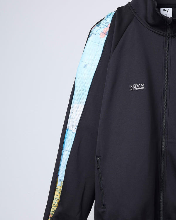 【SEDAN ALL-PURPOSE|セダンオールパーパス】PUMA/VENTILATION TRACK JACKET/プーマ ベンチレーション トラックジャケット(BLACK) 正規取扱店舗 公式オンライン通販 島根 松江 26FW プーマ コラボ