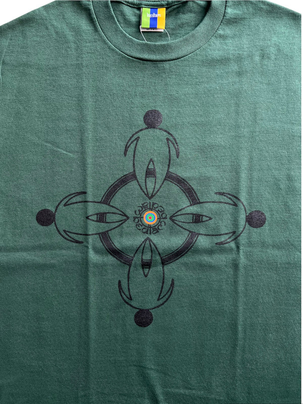CIRCLE TEE/サークルTシャツ(FOREST GREEN)