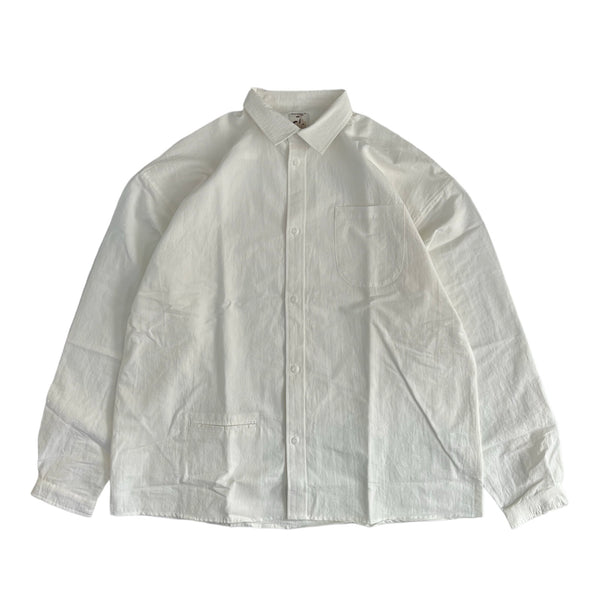 NORMAL L/S SHIRT/ノーマルLSシャツ(WHITE)
