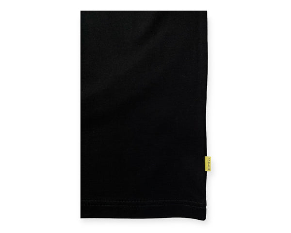 PRINTED LOGO T-SHIRT/プリントロゴTシャツ(BLACK)