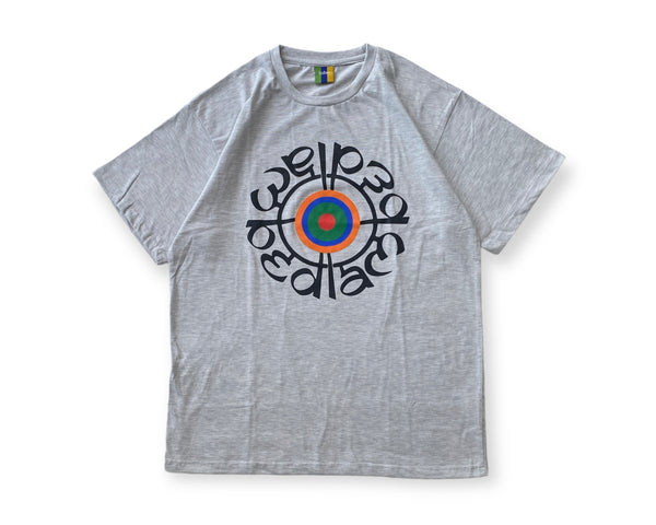 【BEDLAM|ベドラム】INDIA TARGET TEE/インディアターゲットティー(ASH)