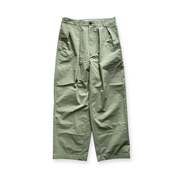 【NOROLL|ノーロール】THICKWALK N.WEATHER PANTS/シックウォークナイロンウェザーパンツ(ASH GREEN)