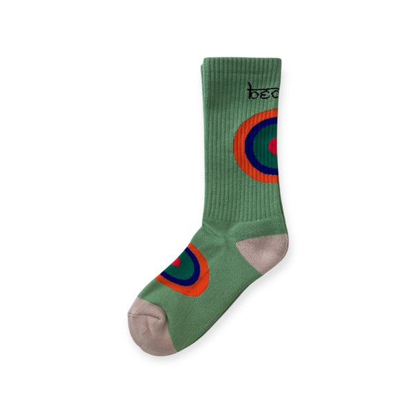 【BEDLAM|ベドラム】FLAG SOCKS/フラグソックス(GREEN)