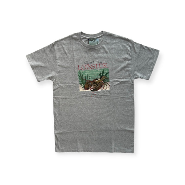 【ATLAS SCREEN PRINTING|アトラススクリーンプリンティング】VARIOUS PRINTS ADVICE LOBSTER/ヴェアリアスプリントアドバイスロブスター(SPORTS GREY)