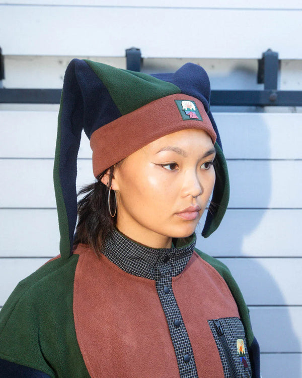 【BRAIN DEAD|ブレインデッド】POLAR FLEECE JESTER BEANIE/ポーラーフリースジェスタービーニー(MULTI)