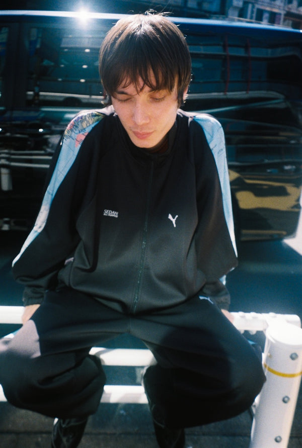 【SEDAN ALL-PURPOSE|セダンオールパーパス】PUMA/VENTILATION TRACK PANTS/プーマ ベンチレーション トラックパンツ(BLACK) 正規取扱店舗 公式オンライン通販 島根 松江 26FW プーマ コラボ