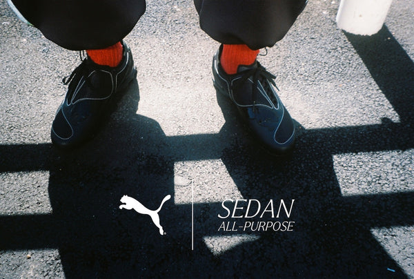 【SEDAN ALL-PURPOSE|セダンオールパーパス】PUMA×SEDAN V-S1(BLACK) 正規取扱店舗 公式オンライン通販 島根 松江 26FW プーマ コラボ