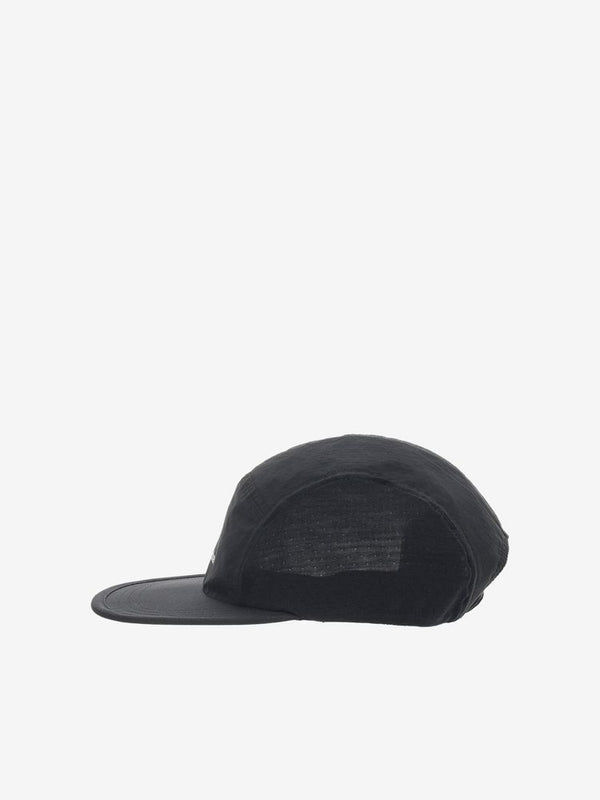 【ICE BREAKER|アイスブレーカー】SHELL COTTON 5PANNEL CAP/シェルコットン 5パネルキャップ(BLACK)