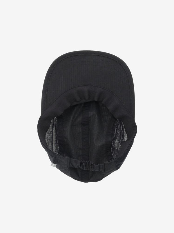 【ICE BREAKER|アイスブレーカー】SHELL COTTON 5PANNEL CAP/シェルコットン 5パネルキャップ(BLACK)