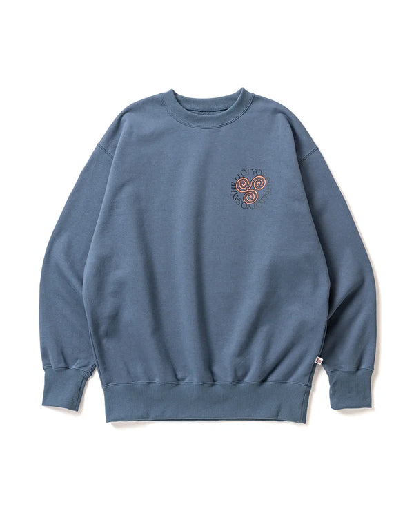 【SAYHELLO|セイハロー】SLAP LOGO CREW/スラップロゴクルー(NIGHT BLUE) 正規取扱店舗 公式オンライン通販 島根 松江